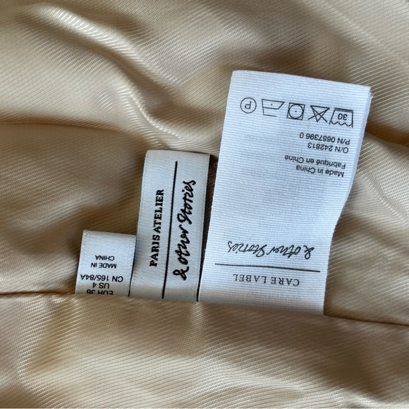 NWOT & other stories Sherpa coat - Picture 2 of 3